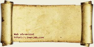 Sara Bugarski vizit kartica